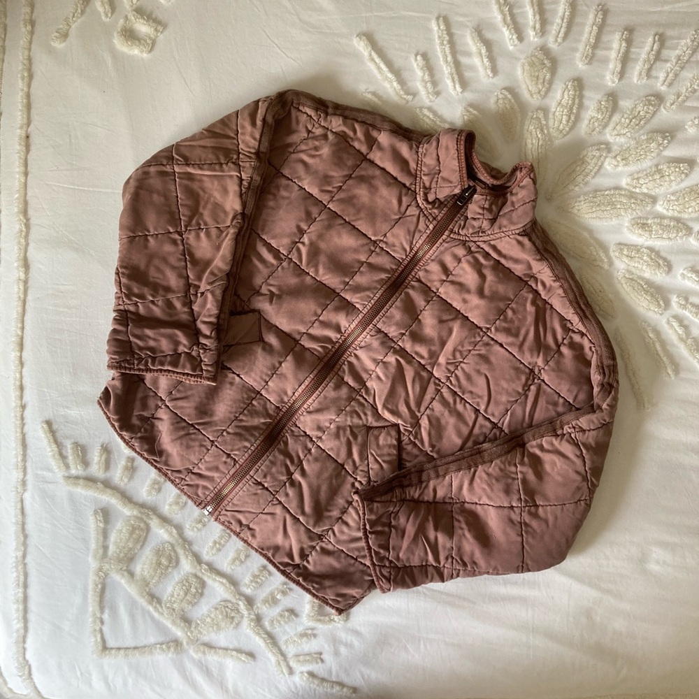 Mauve free people dolman jacket